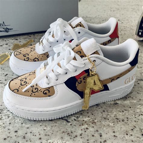 nike air force 1 womens gucci|Gucci af1 low gg fabric.